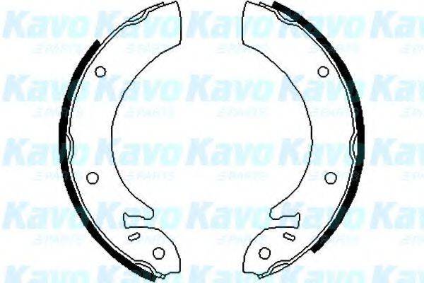 KAVO PARTS BS3408 Комплект гальмівних колодок