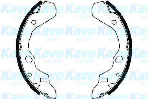 KAVO PARTS BS5413 Комплект гальмівних колодок