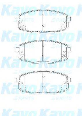 KAVO PARTS BP3043 Комплект гальмівних колодок, дискове гальмо