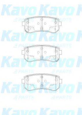 KAVO PARTS BP3046 Комплект гальмівних колодок, дискове гальмо