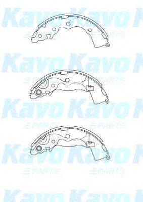 KAVO PARTS BS4410 Комплект гальмівних колодок