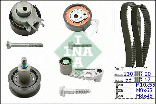 INA 530036010 Комплект ременя ГРМ