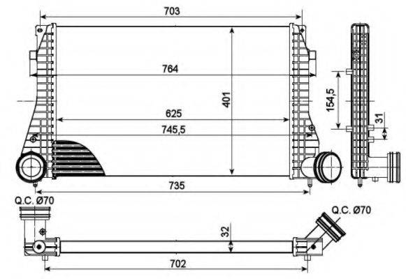 NRF 30290 Інтеркулер