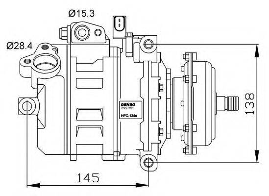 NRF 32148G Компресор, кондиціонер