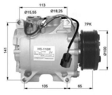 NRF 32448G Компресор, кондиціонер