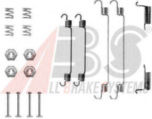 A.B.S. 0737Q Комплектуючі, гальмівна колодка