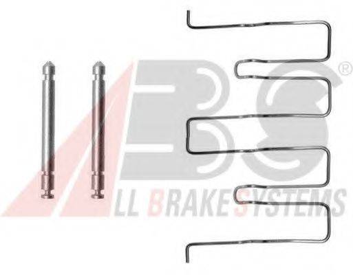 A.B.S. 1112Q Комплектуючі, колодки дискового гальма