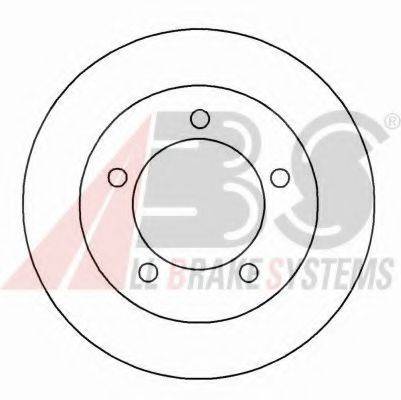 A.B.S. 15026OE гальмівний диск