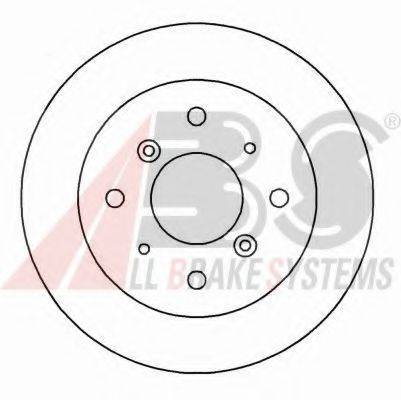 A.B.S. 15628OE гальмівний диск
