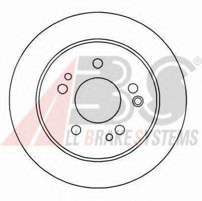 A.B.S. 15779 гальмівний диск