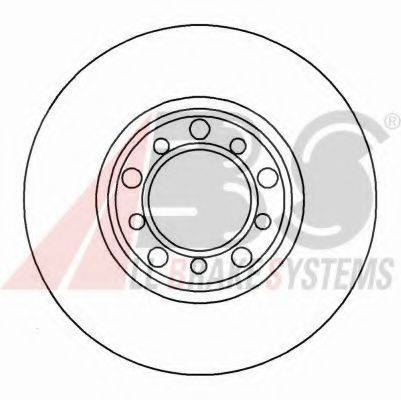 A.B.S. 15781 гальмівний диск