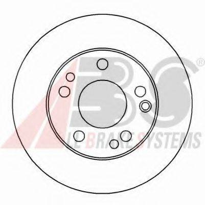 A.B.S. 15816OE гальмівний диск