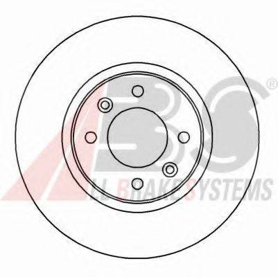 A.B.S. 15863 гальмівний диск