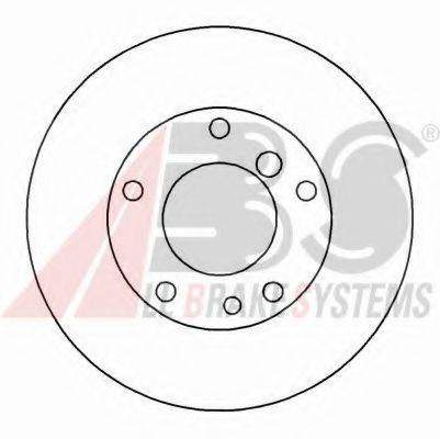 A.B.S. 15867 гальмівний диск