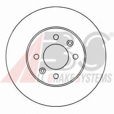 A.B.S. 15963OE гальмівний диск