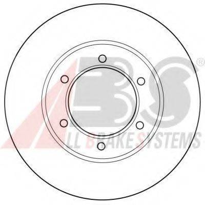 A.B.S. 15980 гальмівний диск