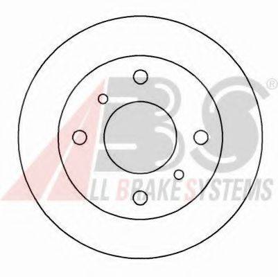 A.B.S. 16064OE гальмівний диск