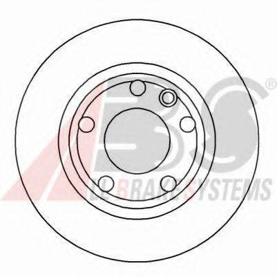 A.B.S. 16083 гальмівний диск