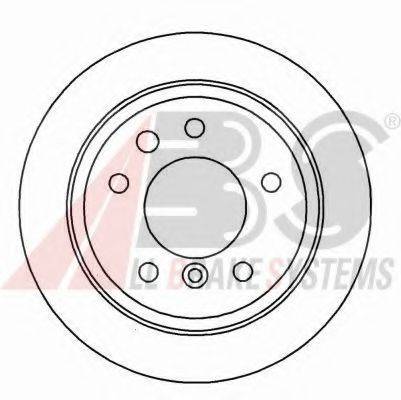 A.B.S. 16155 гальмівний диск