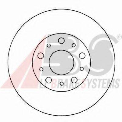 A.B.S. 16236OE гальмівний диск