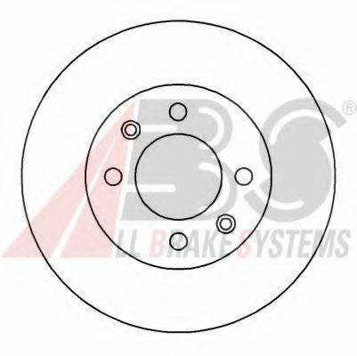 A.B.S. 16238OE гальмівний диск
