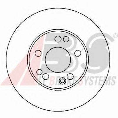 A.B.S. 16260 гальмівний диск