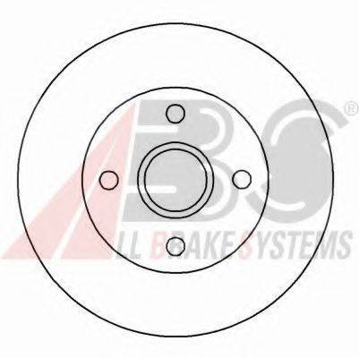 A.B.S. 16286OE гальмівний диск