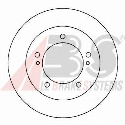 A.B.S. 16294 гальмівний диск
