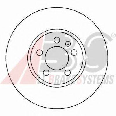A.B.S. 16881OE гальмівний диск