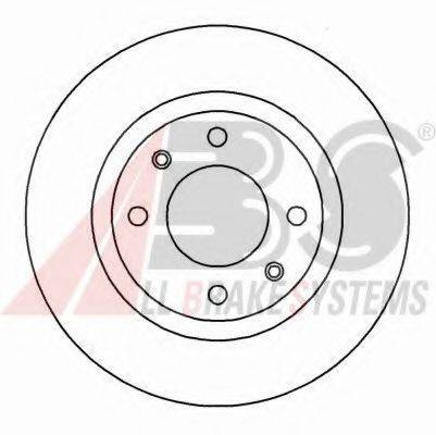 A.B.S. 16899OE гальмівний диск
