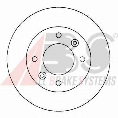 A.B.S. 16936 гальмівний диск