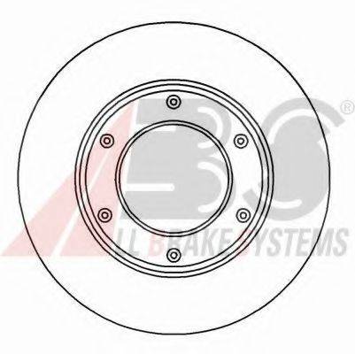 A.B.S. 16941OE гальмівний диск