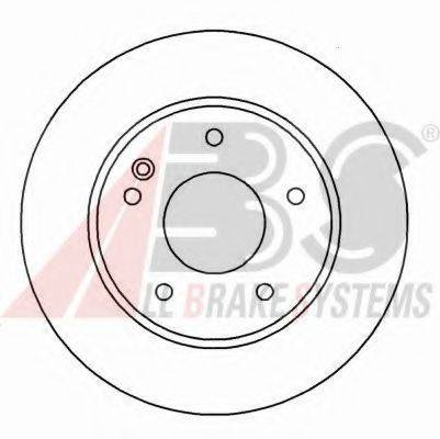 A.B.S. 16984OE гальмівний диск