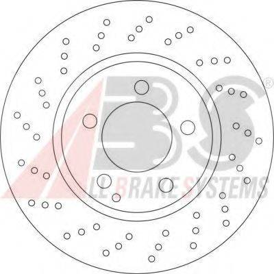 A.B.S. 17110 гальмівний диск