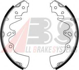 A.B.S. 8576 Комплект гальмівних колодок