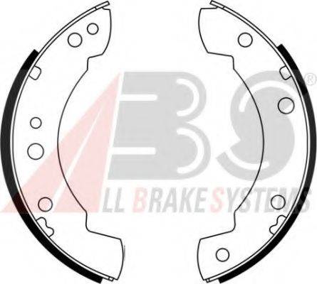 A.B.S. 8774 Комплект гальмівних колодок