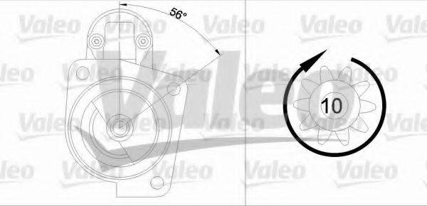 VALEO 433286 Стартер