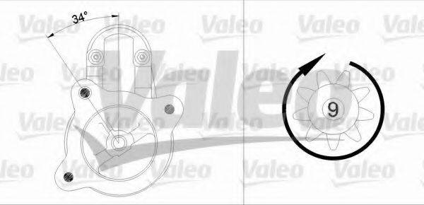 VALEO 433300 Стартер