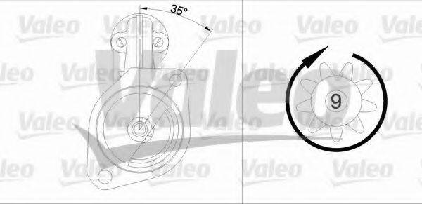 VALEO 436009 Стартер