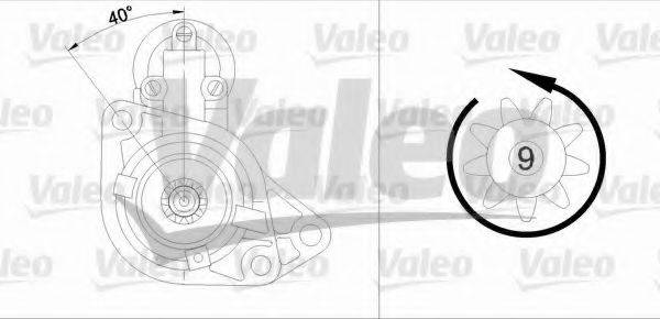 VALEO 436019 Стартер