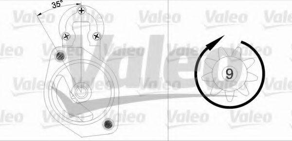 VALEO 436043 Стартер