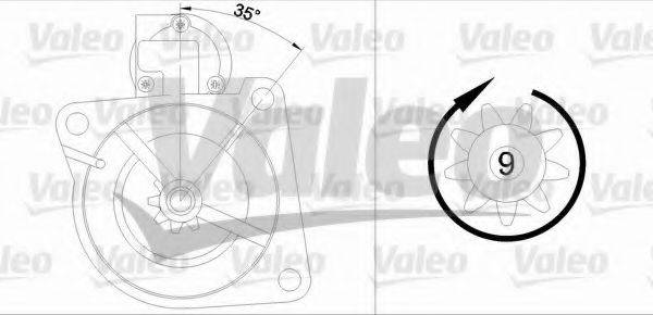 VALEO 436044 Стартер