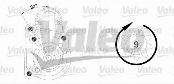 VALEO 436058 Стартер