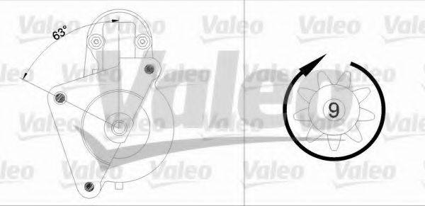 VALEO 436078 Стартер