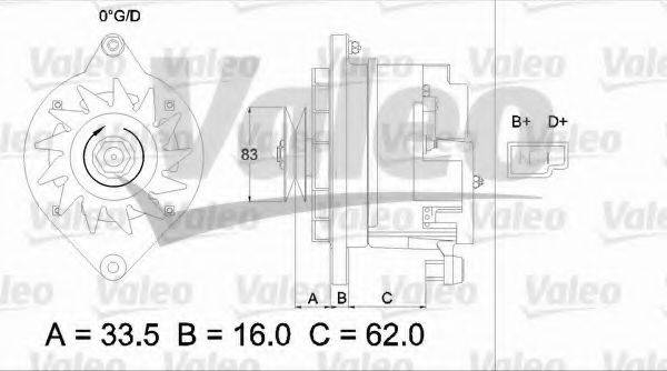 VALEO 436109 Генератор