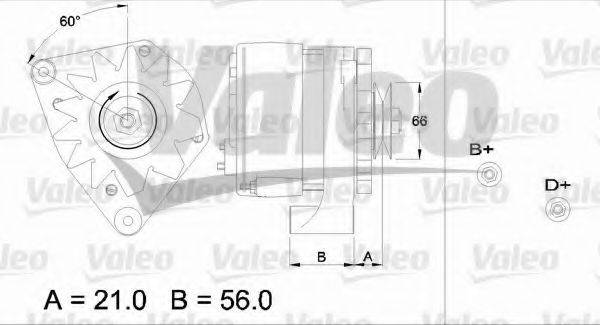 VALEO 436132 Генератор