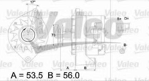 VALEO 436215 Генератор