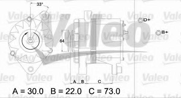 VALEO 436235 Генератор