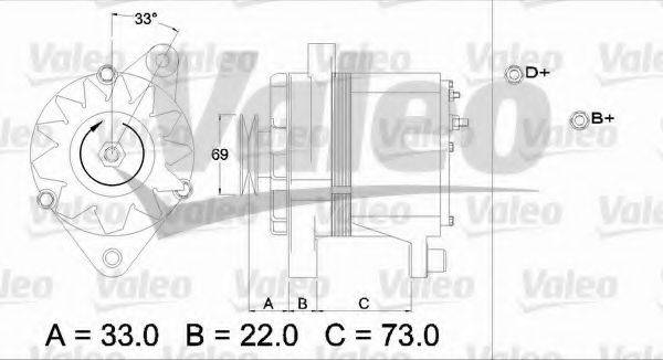 VALEO 436236 Генератор