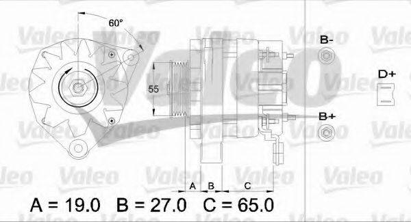 VALEO 436252 Генератор